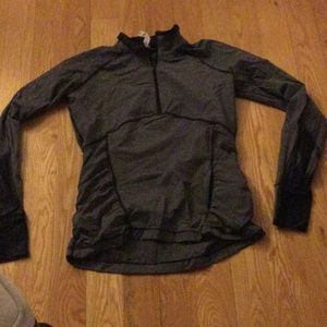 Lululemon top with half zipper.